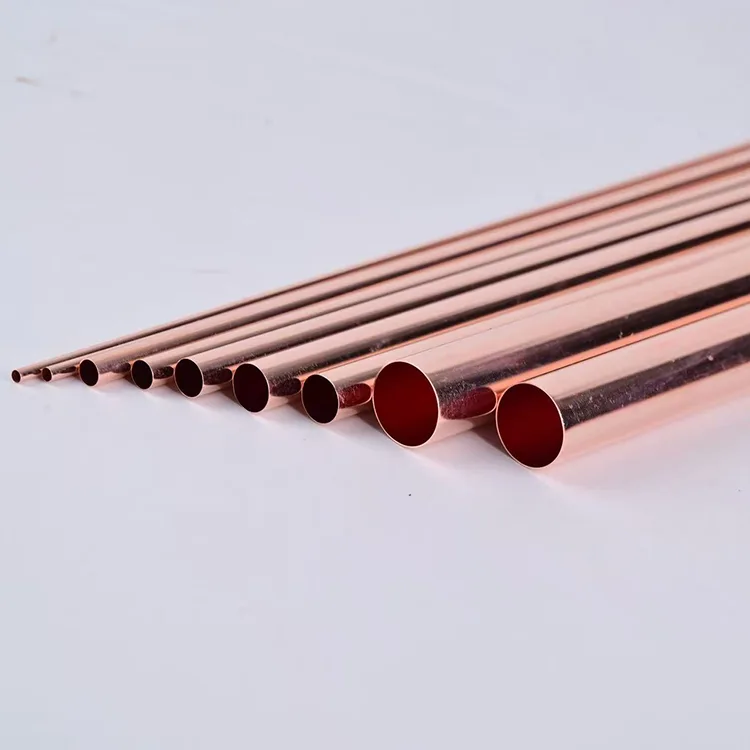 Rotes Kupferrohr zur Batteriekühlung